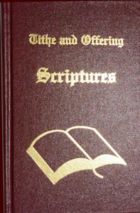Tithe & Offering Scriptures by Leon Bible